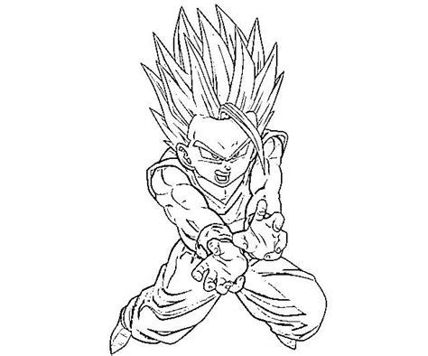 Vegeta Free Coloring Pages
