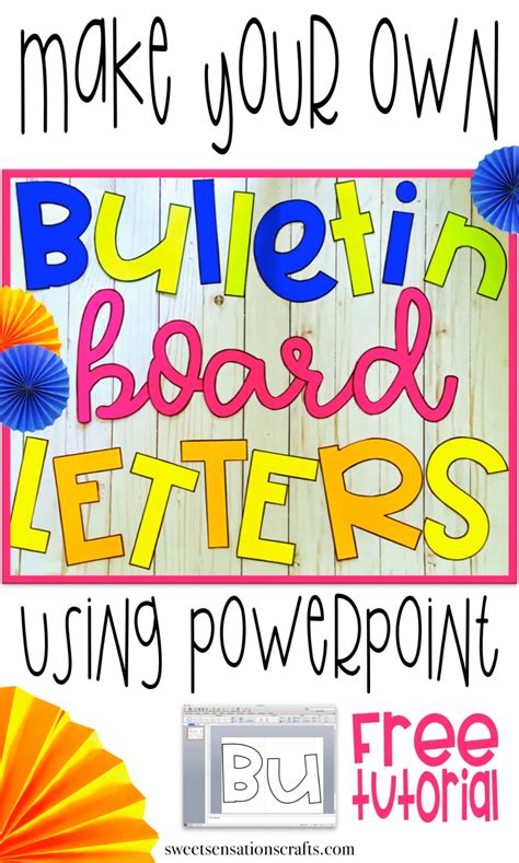 fancying   bulletin board letters artofit