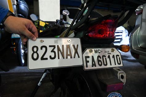 lto  facing shortage  motorcycle number plates filipino news