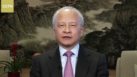 chinese ambassador      afraid   trade war