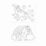 Unicorn Coloring Pages Mom Everyday Simple sketch template