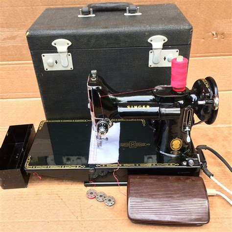 vintage singer  featherweight sewing machine etsy