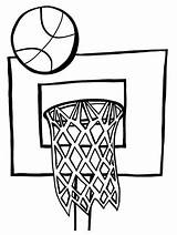 Basketball Baloncesto Warriors Everfreecoloring Clipartmag sketch template