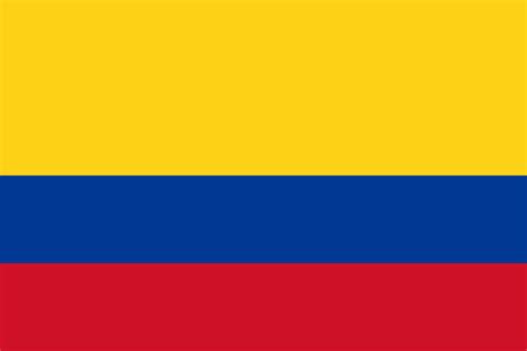 flagge kolumbiens welt flaggende