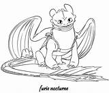 Nocturne Furie Coloriage Krokmou Colorier Toothless Coloriages Fury Mandala Harold Belch Barf Danieguto Dreamworks Magique Tempete sketch template