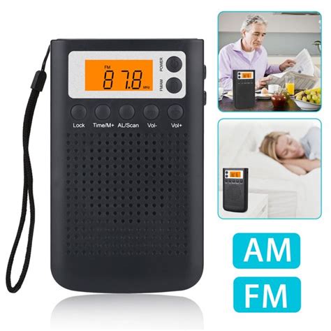 Pocket Small Radio Eeekit Personal Mini Am Fm Portable
