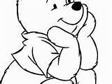 Pooh Winnie Drawing Line Coloring Pages Roo Kanga Drawings Heathers Easy Paintingvalley sketch template