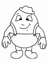 Coloring Dumpty Humpty Pages Printable Recommended Clipartmag Drawing sketch template