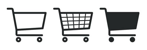 Flat Shopping Cart Icon