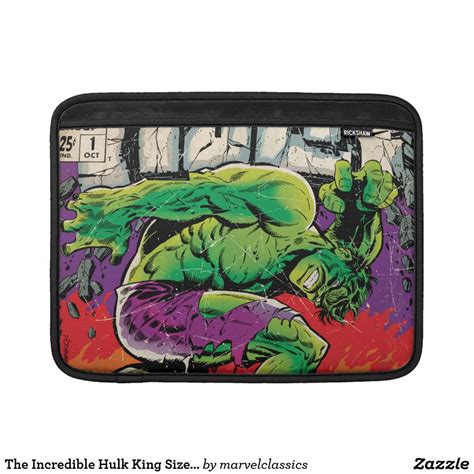 incredible hulk king size special  macbook air sleeve zazzlecom incredible hulk