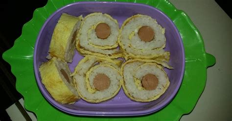Resep Roll Sushi Telur Gulung Sosis Oleh Dapur Clara Christin Kandou