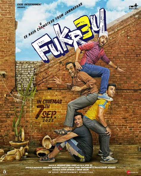 Fukrey 3 Posters Confirms Return Of Original Cast Sans Ali Fazal