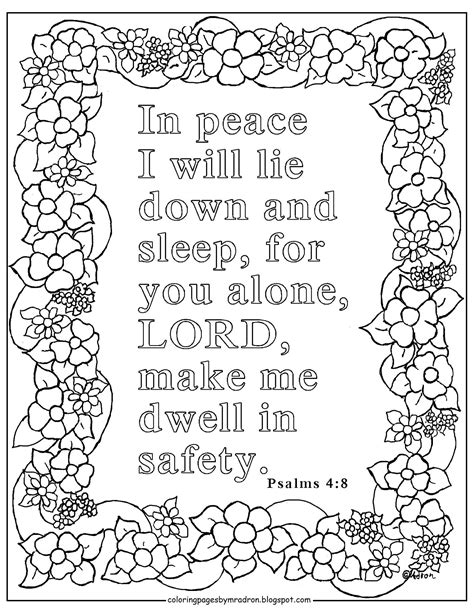 psalm   printable coloring page psalms bible verse vrogue