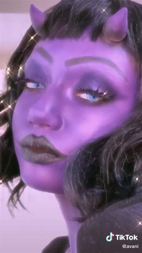 avani gregg clown tiktok monster video halloween makeup inspiration