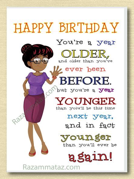african american female birthday card  birthday