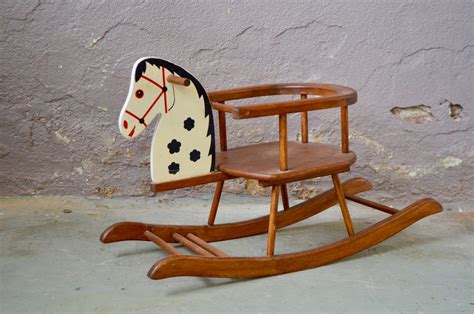 vintage rocking horse   sale  pamono