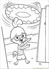 Coloring Pages Chicken Little Disney sketch template