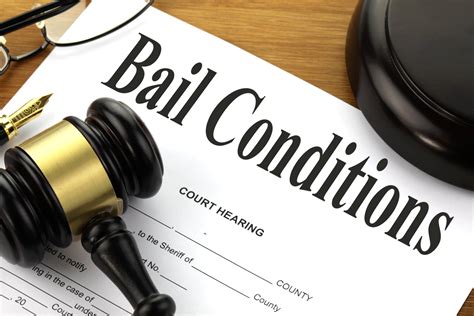 bail conditions   charge creative commons legal  image