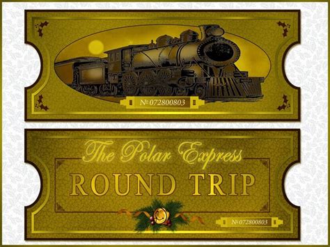 polar express golden ticket clip art   cliparts  images