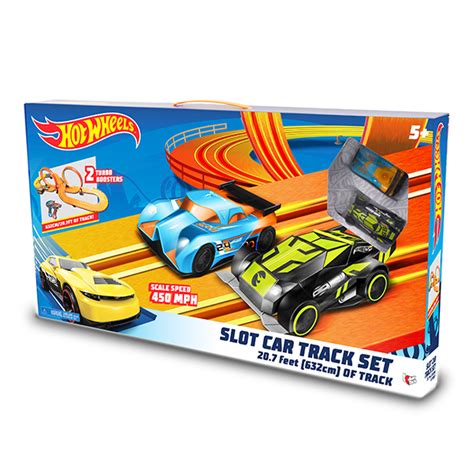 Hot Wheels Slot Car Track Set 632cm 20 7 Feet Toyworld