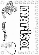Coloring Marisol Marlee Pages Montana Alannah Marnie Marla Color Print Hellokids Joe Online Colouring Names Sheets Templates Template sketch template