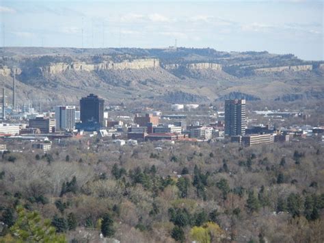 billings mt looking south from the rims photo picture image