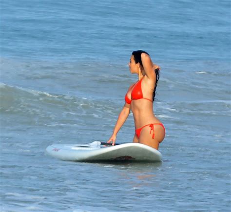 kim kardashian bikini candids on vacation in mexico