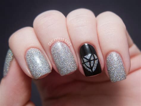 interesting silver nail designs  copy  fashionsycom