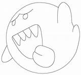 Boo Mario Drawing Super Draw Bros Step Tutorial Games Easy sketch template