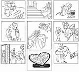 Sequencing Worksheets Cenicienta Cuento Secuencias Tales Cenerentola Lectura Retelling Traditional Cards Leggi Fiabe Lenguaje sketch template