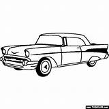 Chevy 1955 1957 Pages Belair Thecolor Pojazdy Escarabajo Clipground Beachy Sketchite sketch template