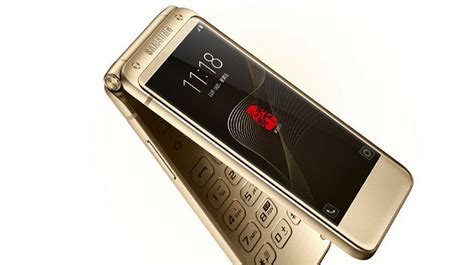Samsung lanÃ§a celular W2018 com flip e maior abertura de