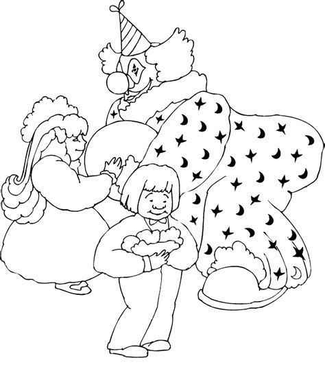 circus coloring pages