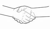 Hands Two Shaking Drawing Each Other Clipart Cliparts Line Library Collection Paintingvalley Community sketch template