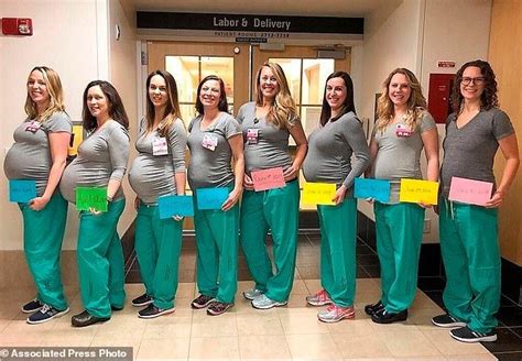 9 nurses in the same labour unit are all pregnant at the same time
