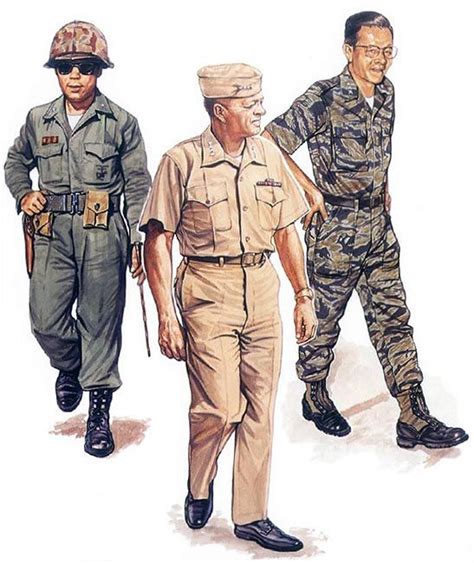 Rokmc Republic Of Korea Marine Corps General Officer 1965 • Usmc