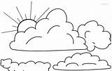 Colorir Nuvem Nuvens Desenhos Malvorlagen Wolke Ausmalbilder Cool2bkids Drucken Tudodesenhos Chuva sketch template