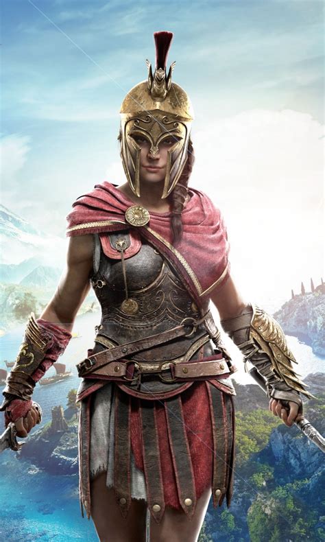 kassandra in assassin s creed odyssey 4k wallpapers hd wallpapers