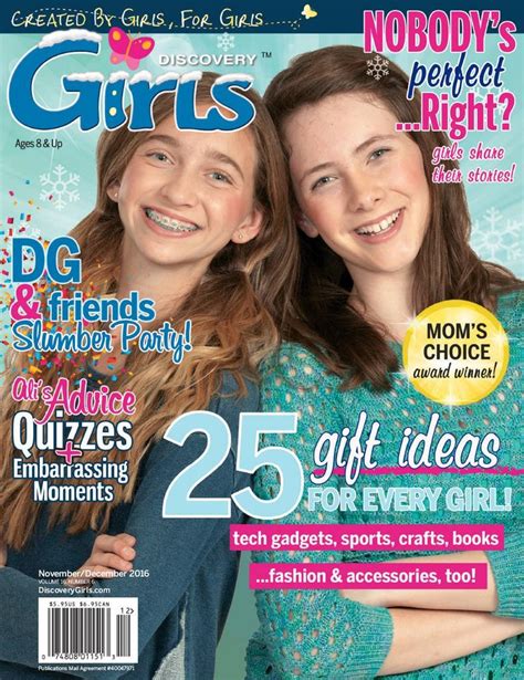 discovery girl magazine where girls discover themselves