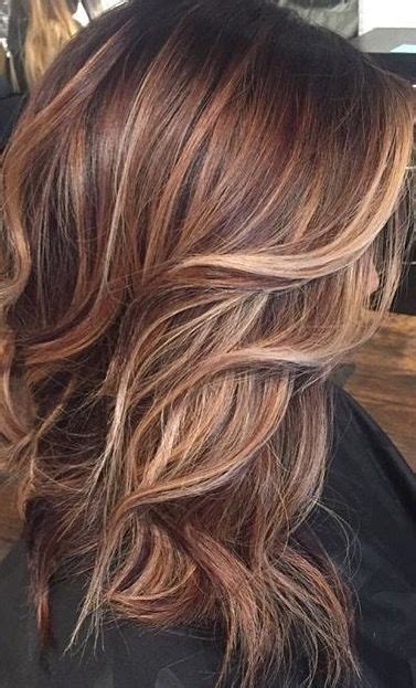 55 fall hair color for brown blonde balayage carmel