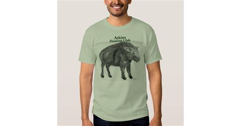 wild boar shirt zazzle