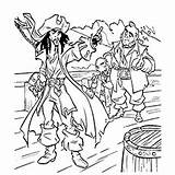 Coloring Pages Pirates Caribbean Sparrow Jack Blackbeard Color Character Getcolorings Gibbs Mr Toddlers Printable Getdrawings Supporting Print sketch template