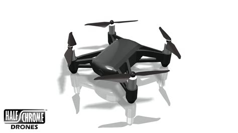 dji tello cad model    chrome drones