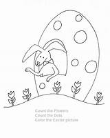 Kindergarten Easter Coloring Pages sketch template