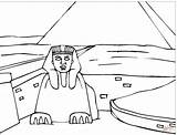 Piramida Piramide Keops Cheops Kolorowanka Cheopsa Pyramide Cheope Giza Ausmalbilder Pirámide Imprimir Disegnare Stampare Sphinx Druku Dzieci sketch template