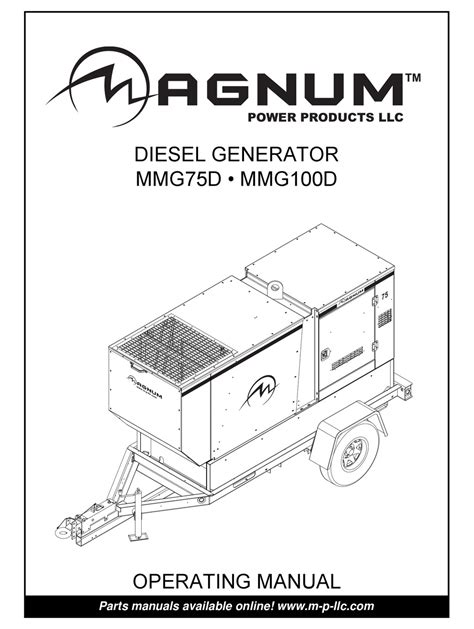 magnum mmgd operating manual   manualslib
