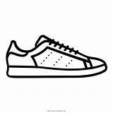 Adidas Icon Stan Sneakers Logo Shoe Coloring Icons Sneaker Shoes Smith Pages Getdrawings Template Sebastian Iconfinder sketch template