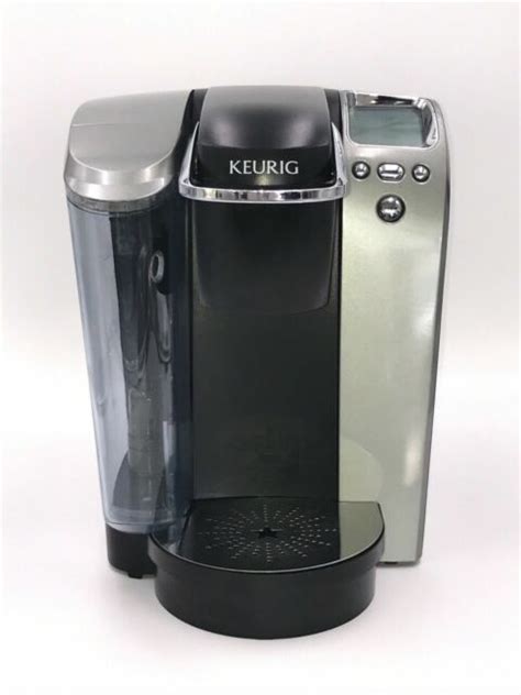 Keurig K70 Pod Coffee Maker Single K Cup Silver And Black Brewing