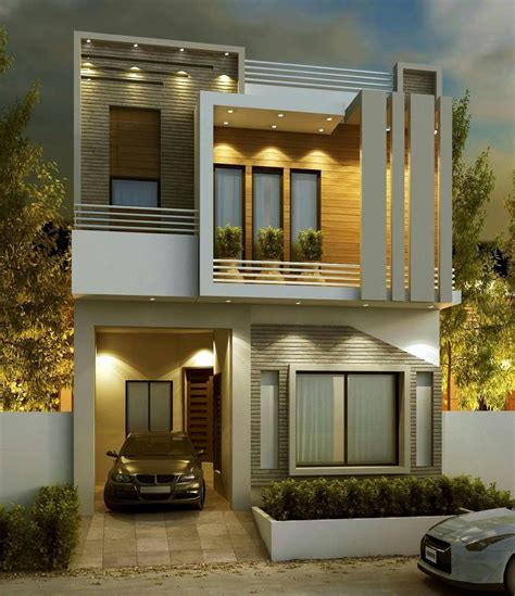 modern  stories building exterior engineering discoveries bungalow house design house