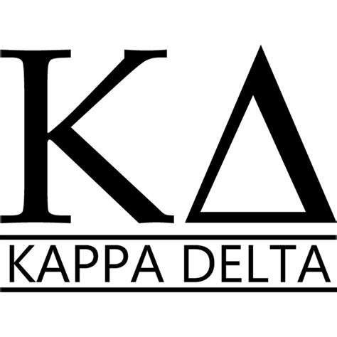 kappa delta logo vector logo  kappa delta brand   eps